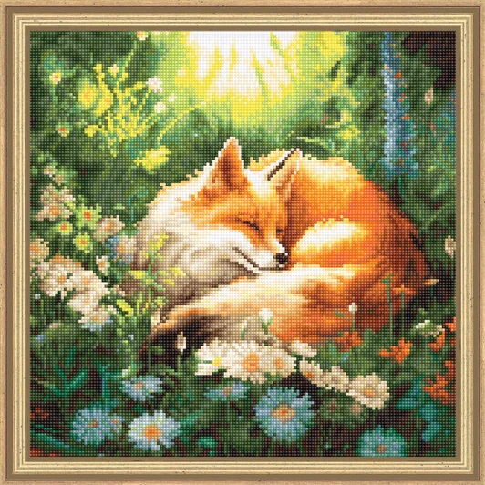Letistitch Summer Dreams Kit & Frame Counted Cross-Stitch Kit