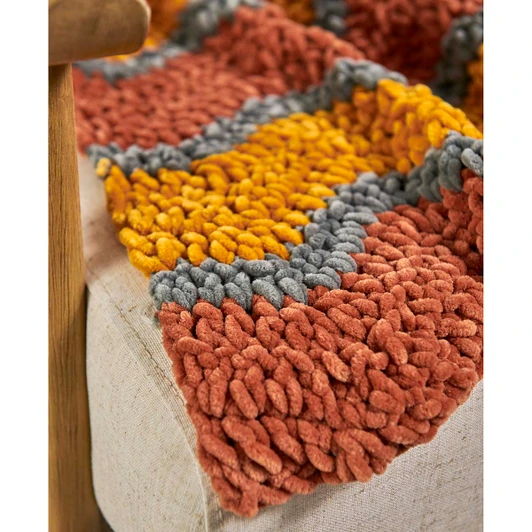 Premier Plush Peaks Blanket Crochet Kit