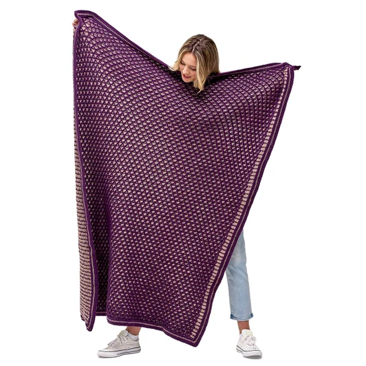 Premier Below the Fade Throw Crochet Kit