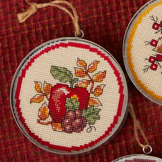 Herrschners Happy Harvest Counted Cross-Stitch Kit