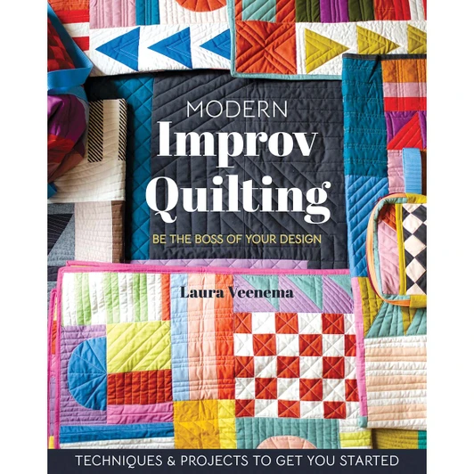 Simon & Schuster Modern Improv Quilting Book