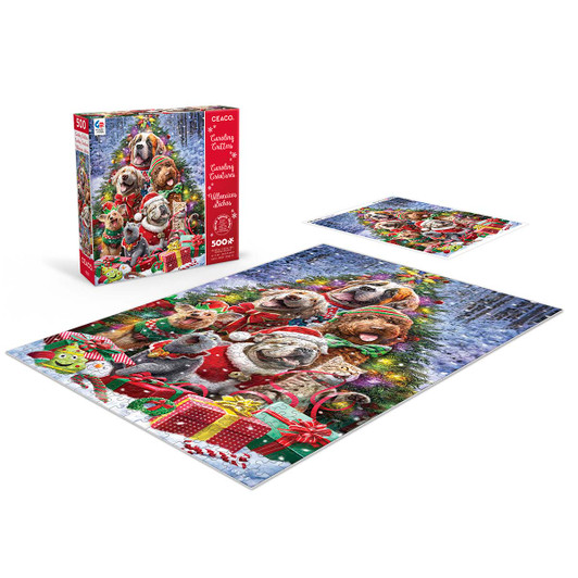 Ceaco Caroling Critters Jigsaw Puzzle