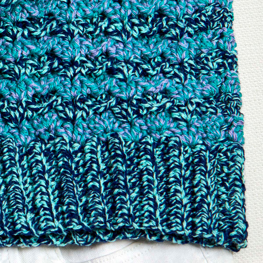 Herrschners Twin Tide Pullover Crochet Kit