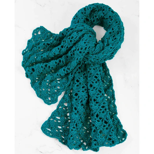 Herrschners Marielle Stole Crochet Kit