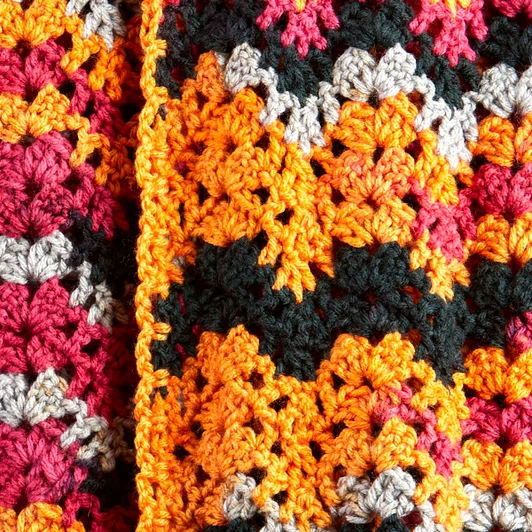 Herrschners Spellbound Stripes Throw Crochet Kit