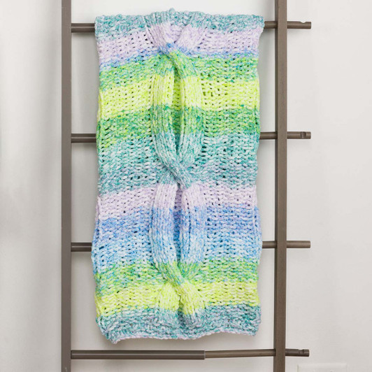 Bernat Cable Cloud Blanket Knit Kit