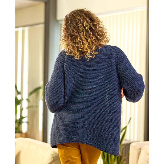 Premier Garter Stitch Cardigan Knit Kit