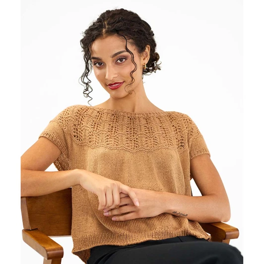 Premier Wavecrest Lace Pullover Knit Kit