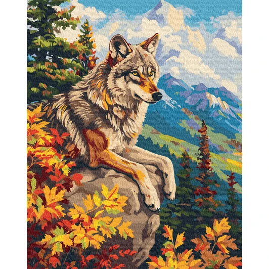 Adbrain Autumn Overlook Paint by Number Kit