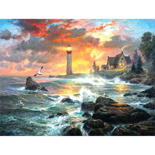 SunsOut Seaside Light Jigsaw Puzzle