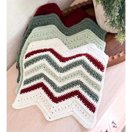 Herrschners Petal Loop Washcloths Crochet Kit