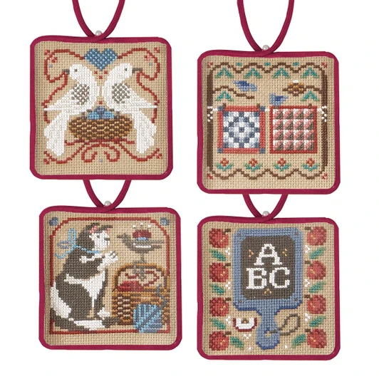 Herrschners Country Charm Ornaments Free Download