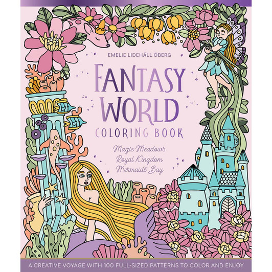Schiffer Publishing Fantasy World Coloring Book
