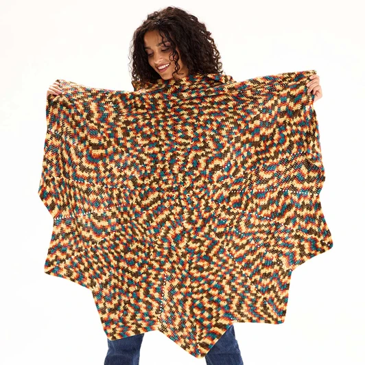 Premier Hayride Blanket Crochet Kit