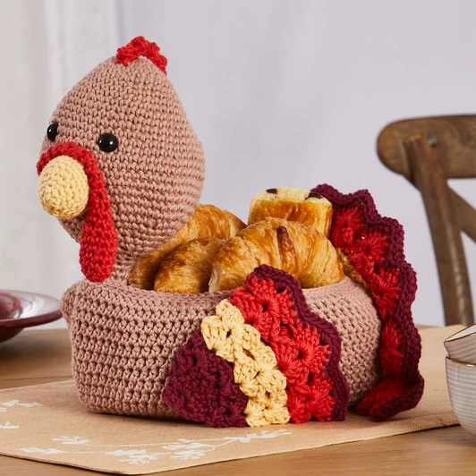 Village Yarn Tidy Turkey Basket Free Download