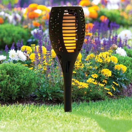 LED Flame Effect Solar Garden Light