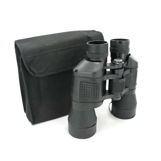 Binoculars with Compass & Pouch