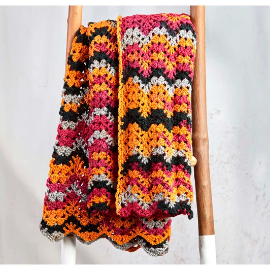 Herrschners Spellbound Stripes Throw Paid Download