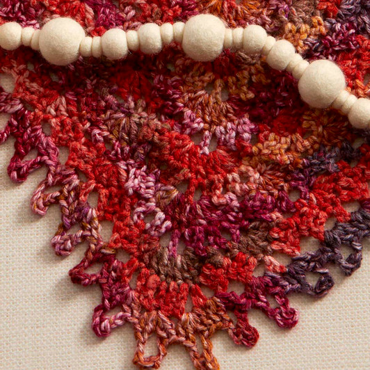 Herrschners Stripe Hype Shawl Paid Download