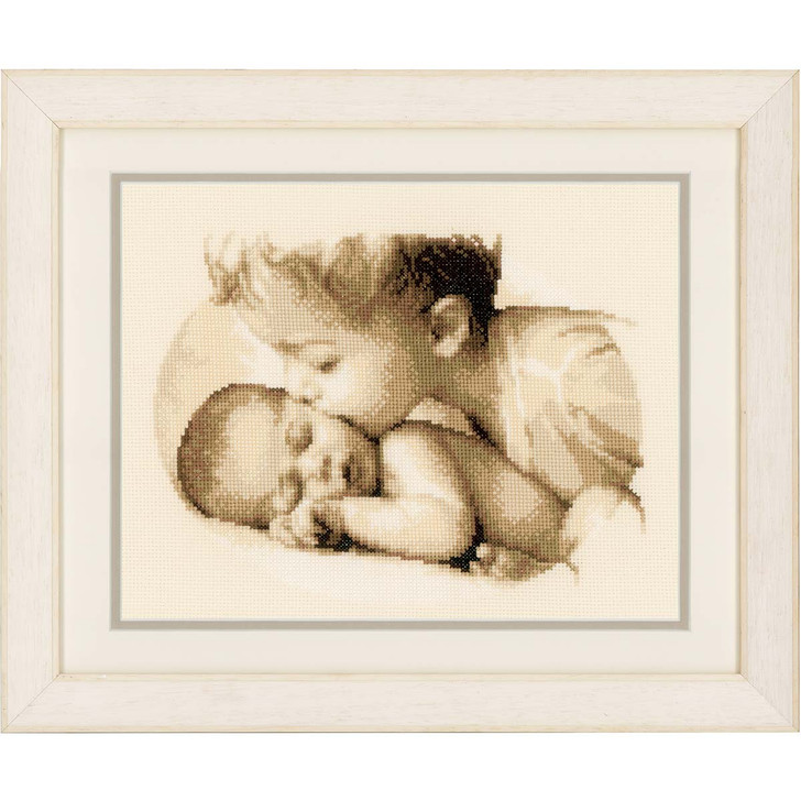 Vervaco Brotherly Love Counted Cross-Stitch Kit