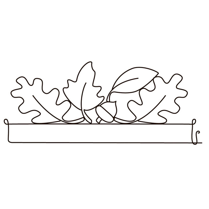 Herrschners Fall Leaves Decorative Hanger