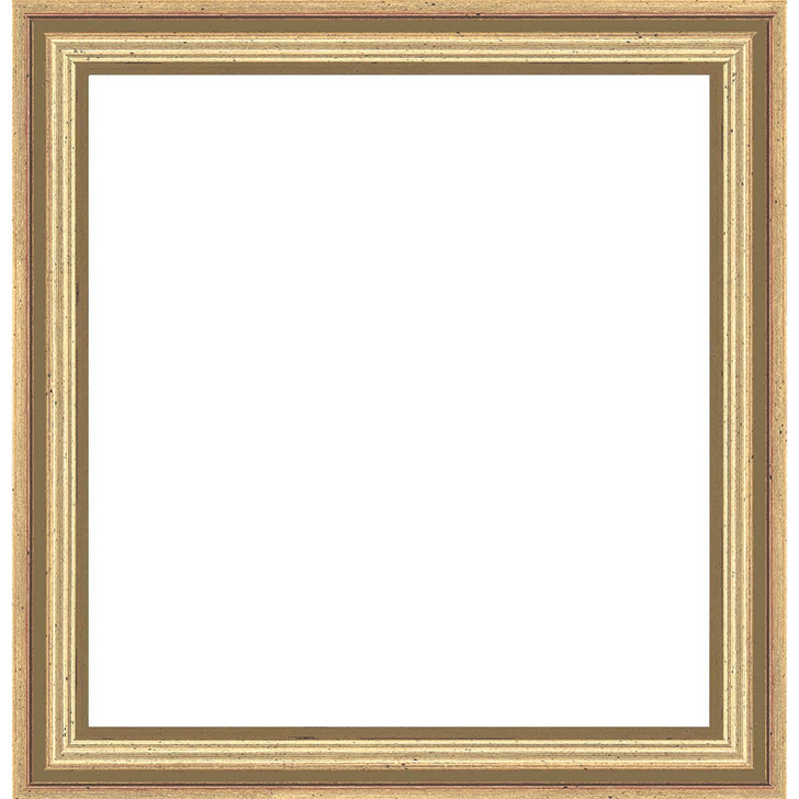 Herrschners Gold Frame 7 x 7" (18 x 18cm) Sectional Frame