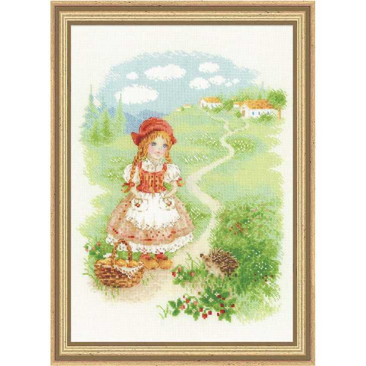 RIOLIS Little Red Riding Hood Counted Cross-Stitch Kit