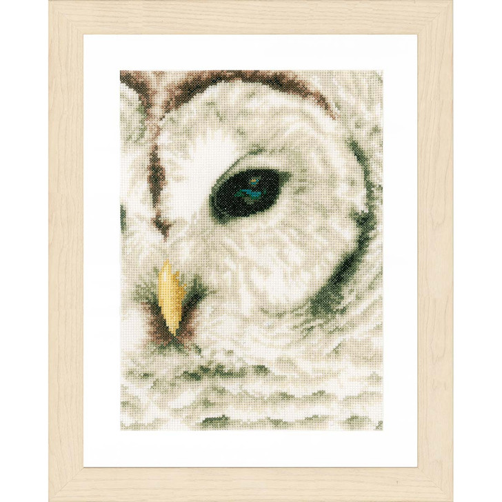 Lanarte Owl I Counted Cross-Stitch Kit