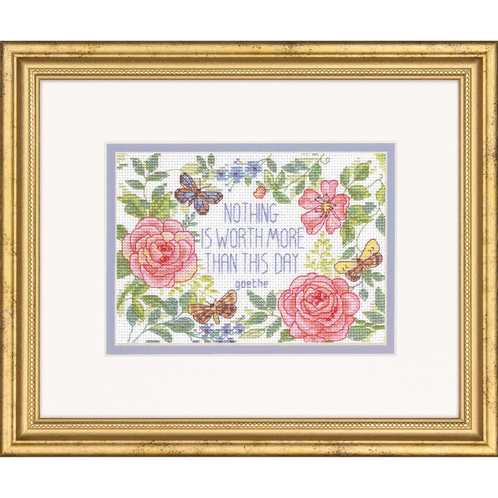 Dimensions This Day Verse Counted Cross-Stitch Kit