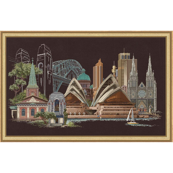 Thea Gouverneur Sydney Counted Cross-Stitch Kit