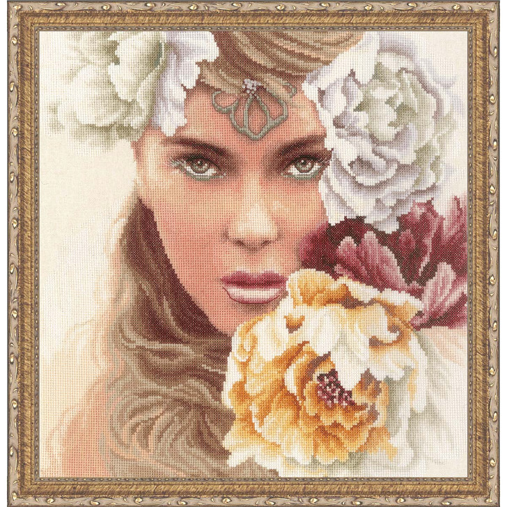 Lanarte Enchanting Eyes Counted Cross-Stitch Kit