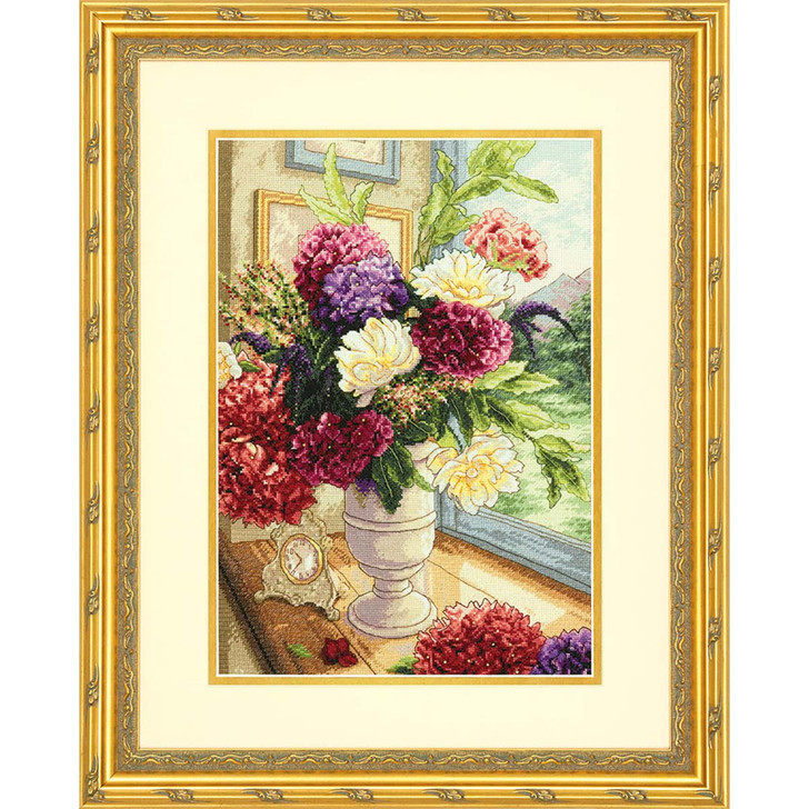 Dimensions Summer Bouquet Counted Cross-Stitch Kit