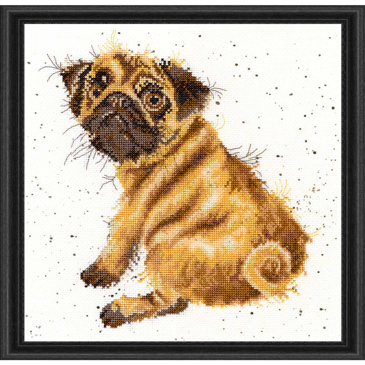 Bothy Threads Pug Counted Cross-Stitch Kit
