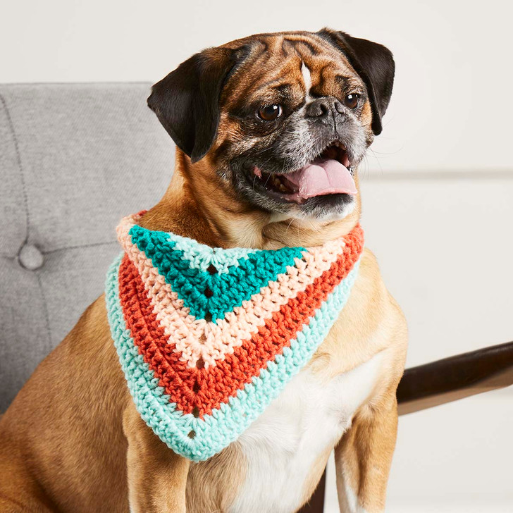 Herrschners Buddy Bandanas Crochet Kit