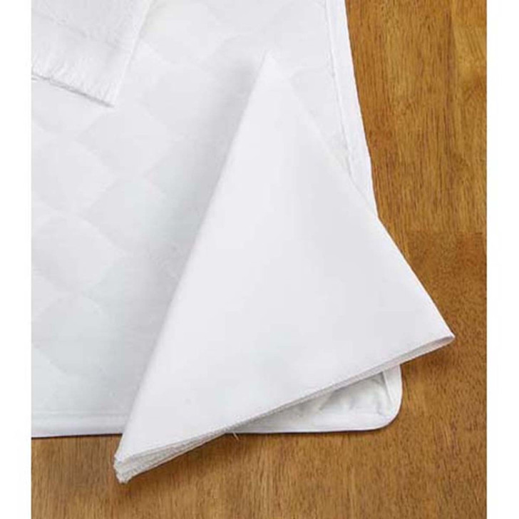 Herrschners White Square Napkins, Set of 4 Fabric Blank