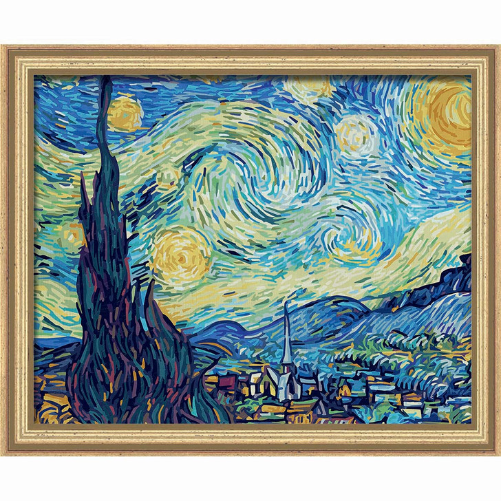 Schipper Van Gogh's Starry Night Paint by Number Kit