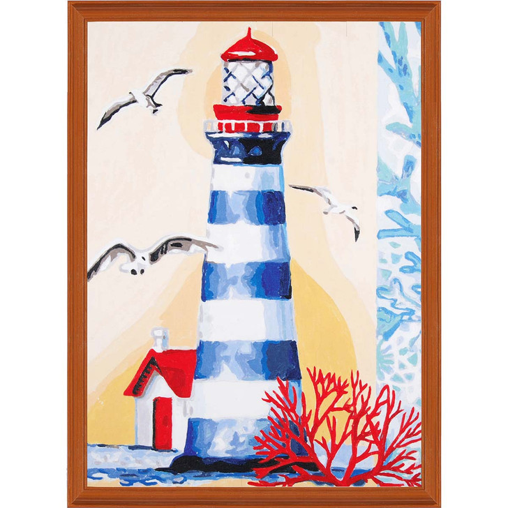 LanArte Lighthouse Paint by Number Kit