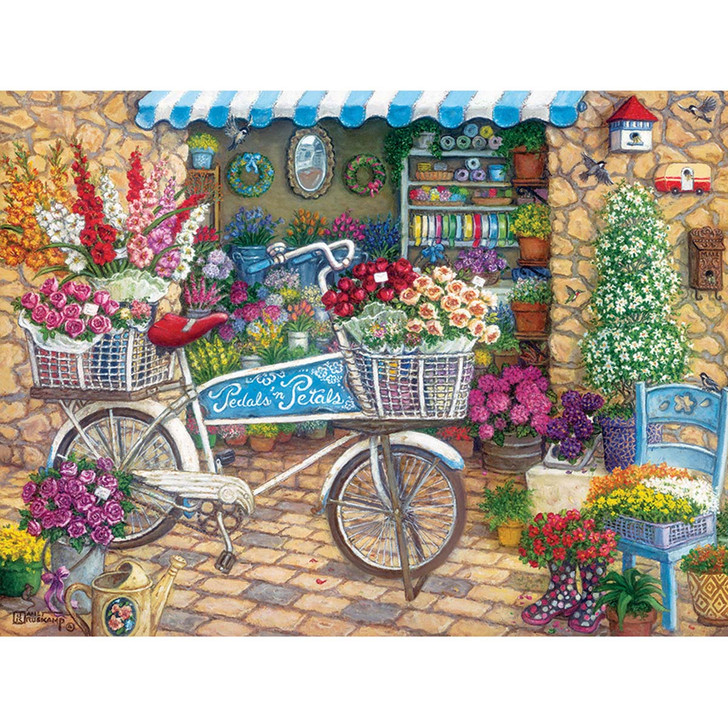 Cobble Hill Pedals & Petals Jigsaw Puzzle