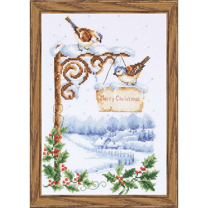 Vervaco Winter Friends Kit & Frame Counted Cross-Stitch