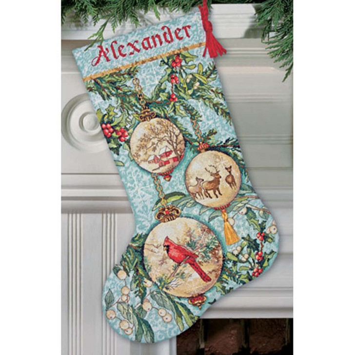 Dimensions Enchanted Ornament Stocking Kit