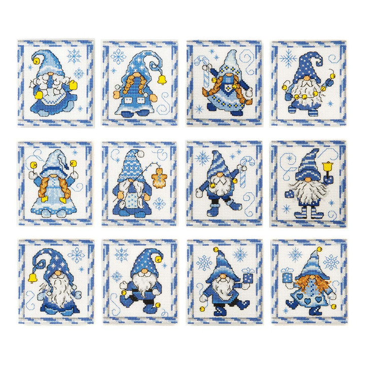 Herrschners Dancing Imps Ornaments Counted Cross-Stitch Kit