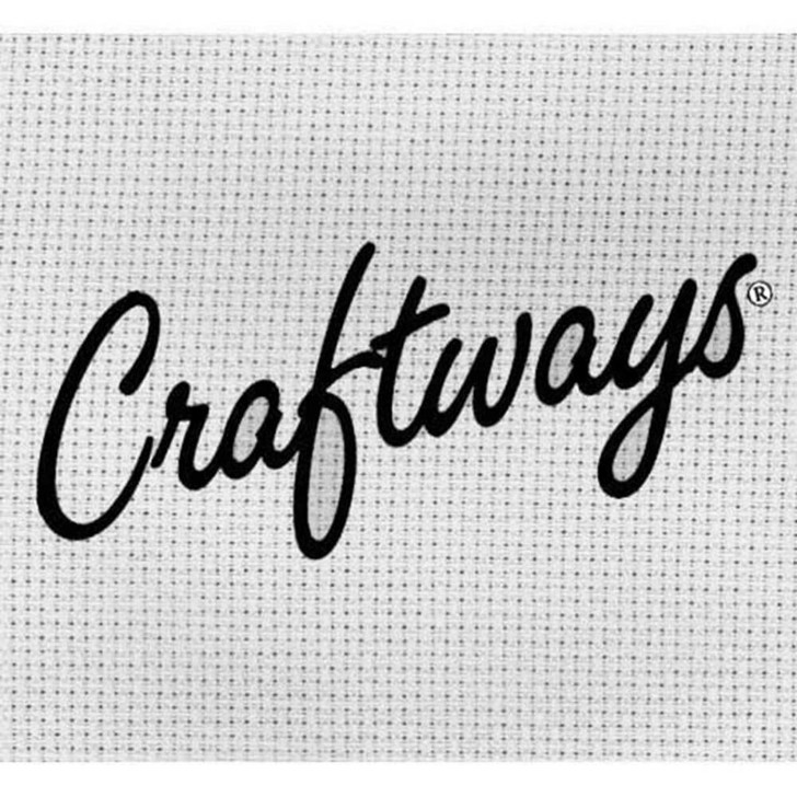 Craftways 14-Ct. Aida Cloth Needlework Fabric