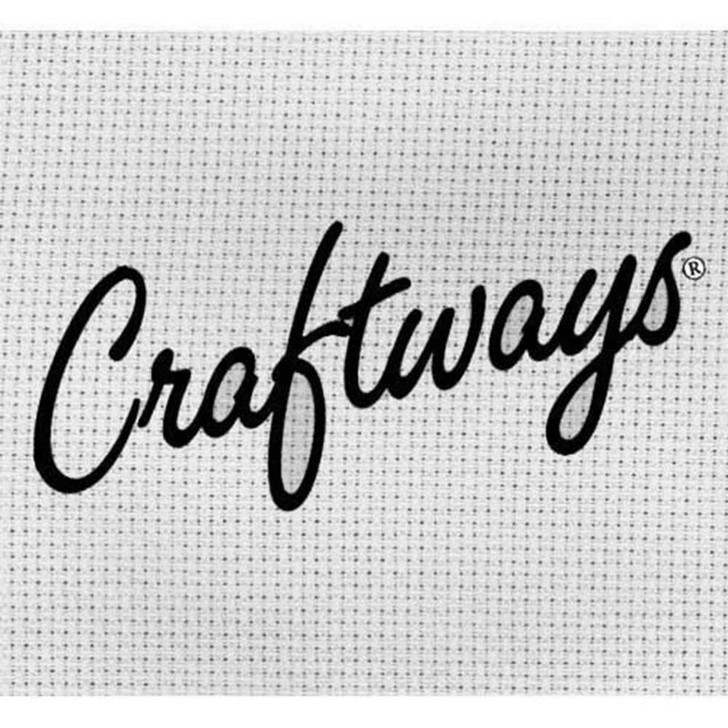 Craftways 18-Ct. Aida Cloth-2 Yds x 28" Needlework Fabric