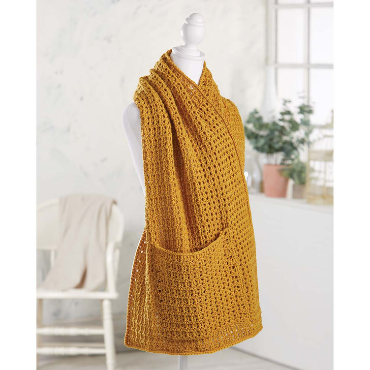 Willow Yarns Daybreak Pocket Shawl Paid Download