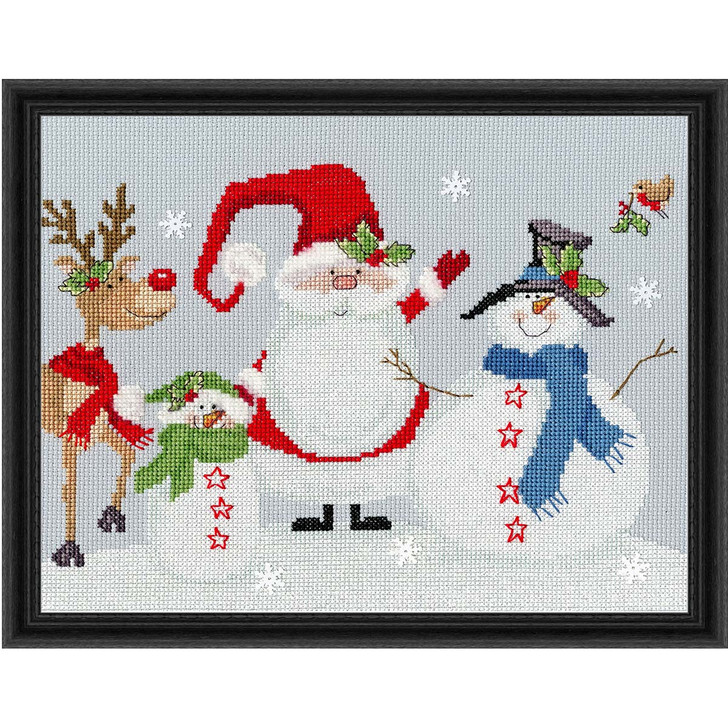 Bothy Threads Snowy Friends Counted Cross-Stitch Kit