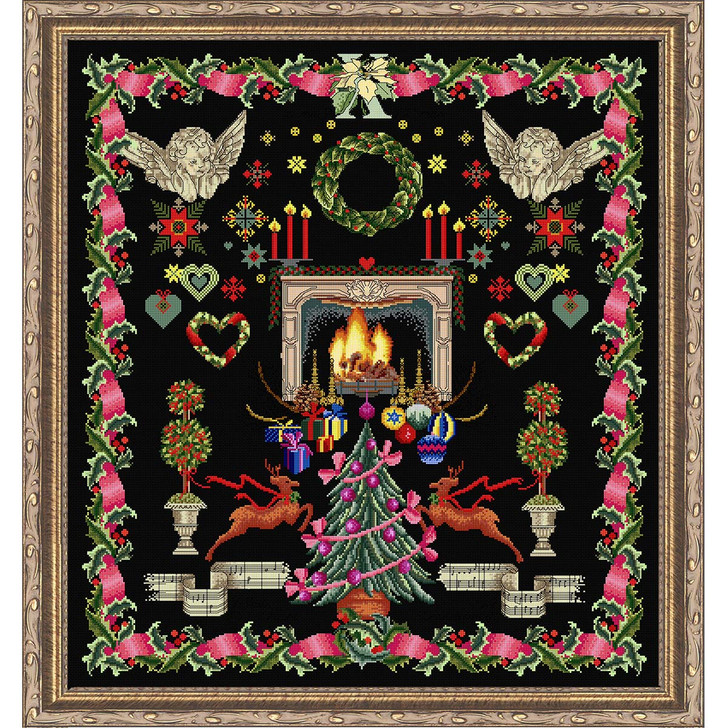 Thea Gouverneur Christmas Designs Counted Cross-Stitch Kit