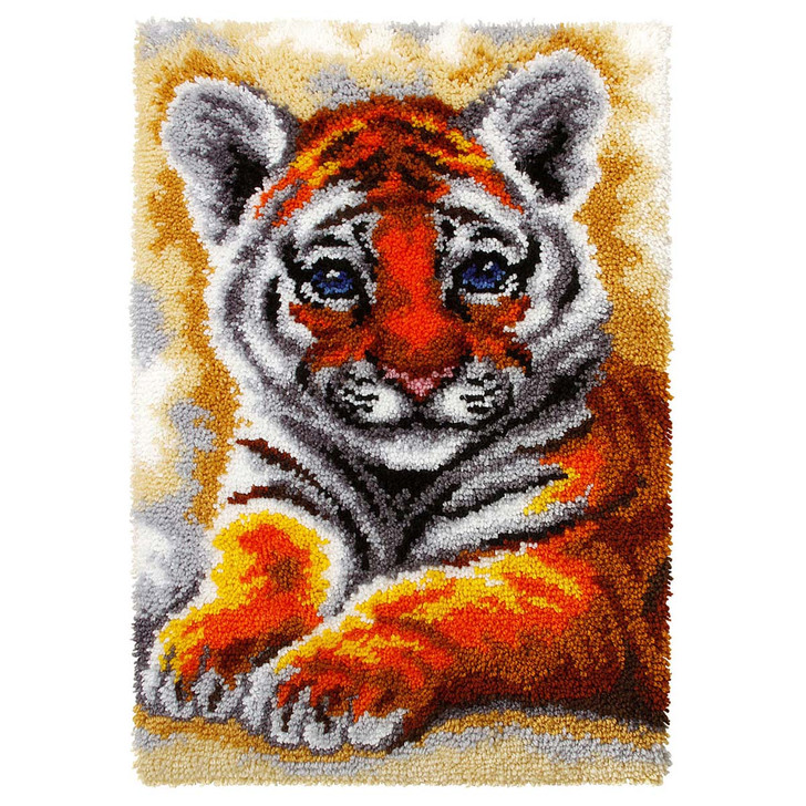 Orchidea Little Tiger Latch Hook Kit