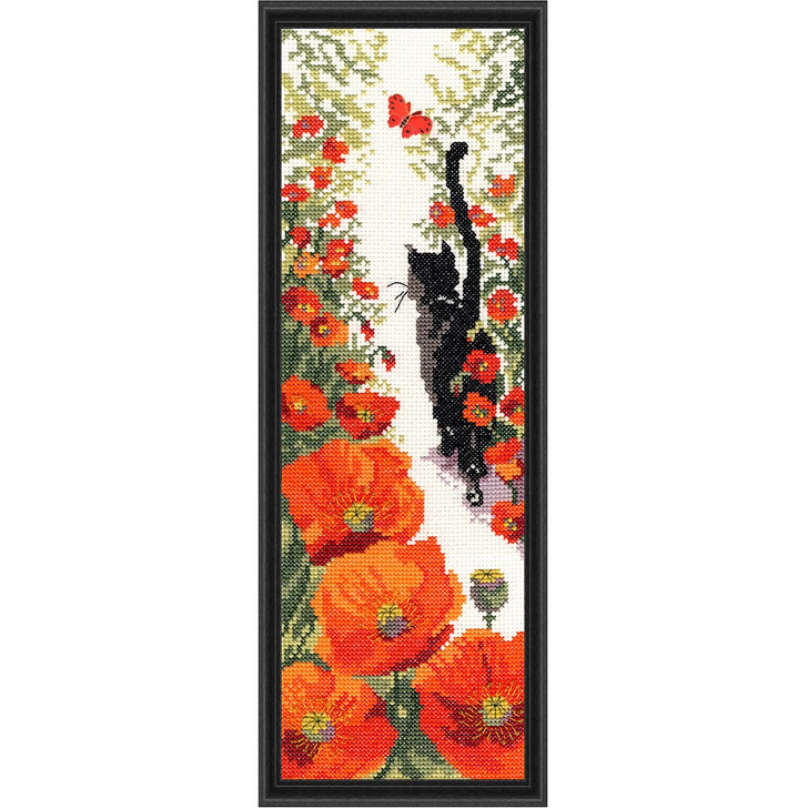 Bothy Threads Cats Follow Me 3 Counted Cross-Stitch Kit