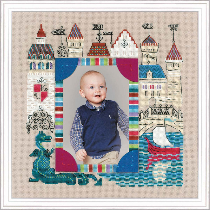 RIOLIS Knight's Castle Kit & Frame Counted Cross-Stitch