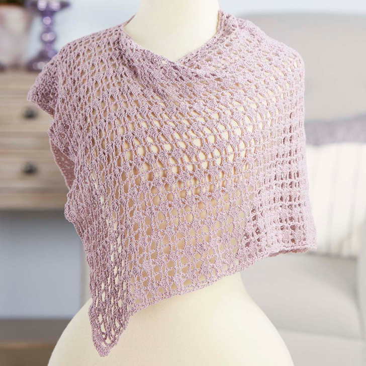 Herrschners Magdalena Cowlette Crochet Kit